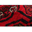 Tapis décoratif en laine de conception unique noué à la main New Age 3 pi 5 po x 5 pi 9 po BIGBEE