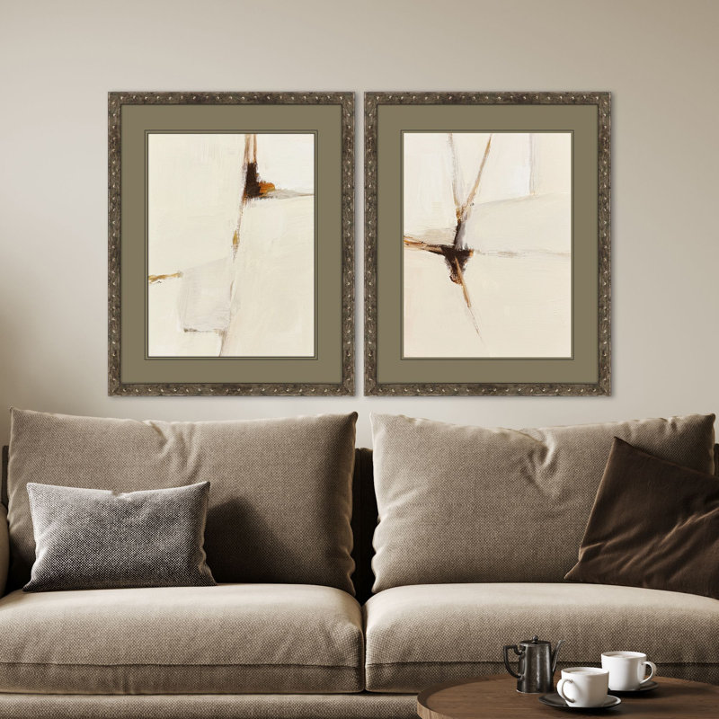 Melding Titanium Framed Art