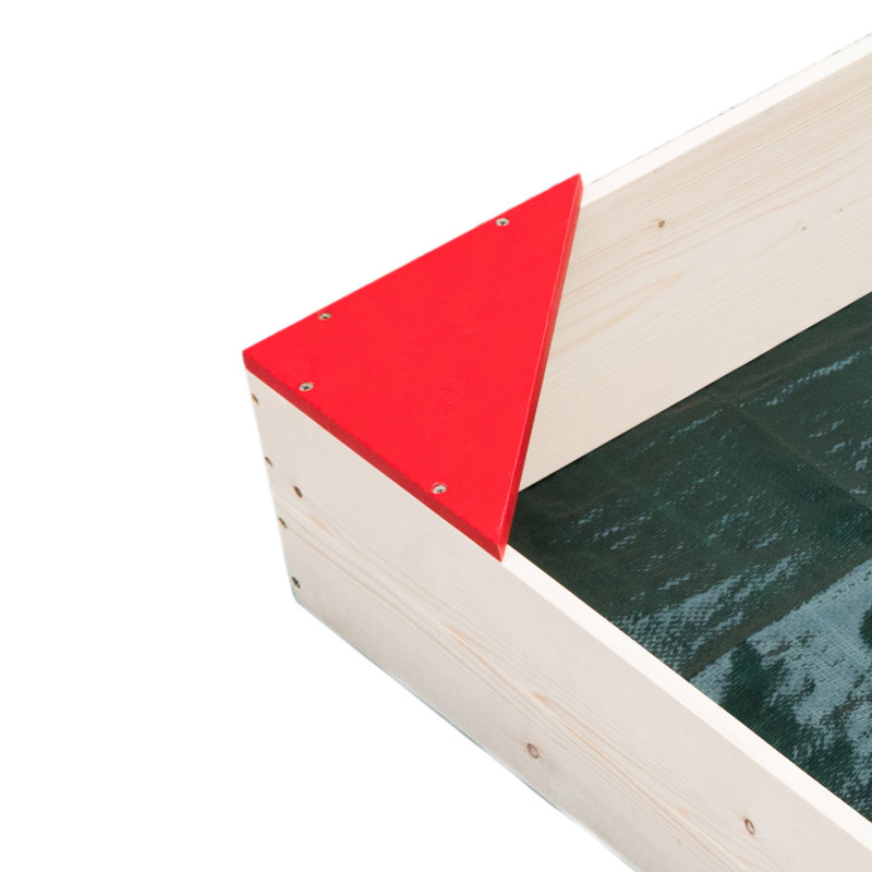 PLAYBERG 40'' x 7.75'' Plastic Sandbox