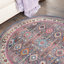 Tapis oriental rose / gris / beige Lavant-1219072001