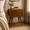 Firger 45cm W Solid Wood Bedside Table