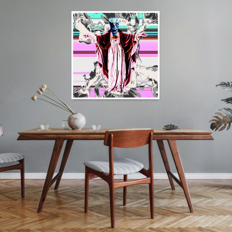 Reproduction d'art mural gothique, H 32 po x l 32 po