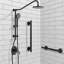 Barre d'appui de baignoire et de douche, paquet de 3, 18 po, 24 po, 36 po-124625328