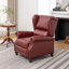 Fauteuil inclinable en cuir véritable Aimee-Lea de 31 po de largeur-1468770917