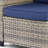 7-Piece Outdoor Sectional Sofa Set With HDPE Wicker, Cushions & Coffee Table, Modular Patio Conversation Set-991228333