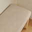 Banc à langer en bois avec assise rembourrée-843352988