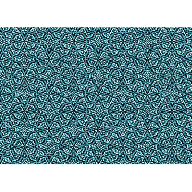 Geometric Indoor Rug, Runner 2' x 5'