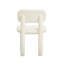 Chaise en velours Linda Performance-1032980475