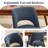 Upholstered Solid Wood Dining Side Chair-1558401755