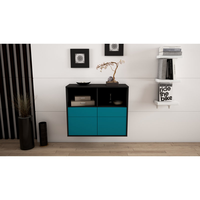 Roudebush 92 cm W Sideboard, Turquoise