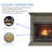 Zellmer 44'' W Ventless Fireplace-845640351