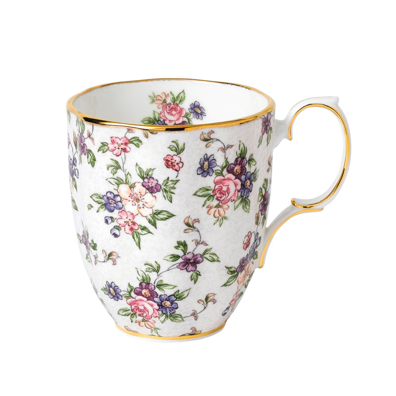 100 Years of Royal Albert - Fine Bone China Mug, English Chintz (1940)