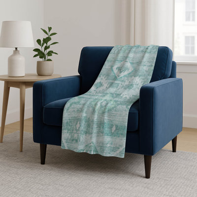 Addison Machine Washable Sherpa ASB837 Southwest Throw Blanket