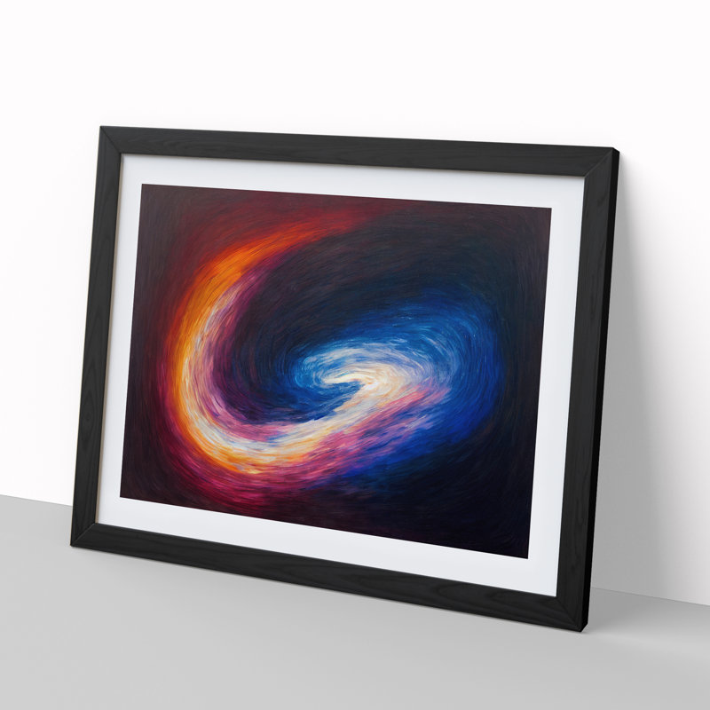 Captivating Galaxy Vol.4 - Single Picture Frame Print, Black, 34cm H x 46cm W x 2cm D