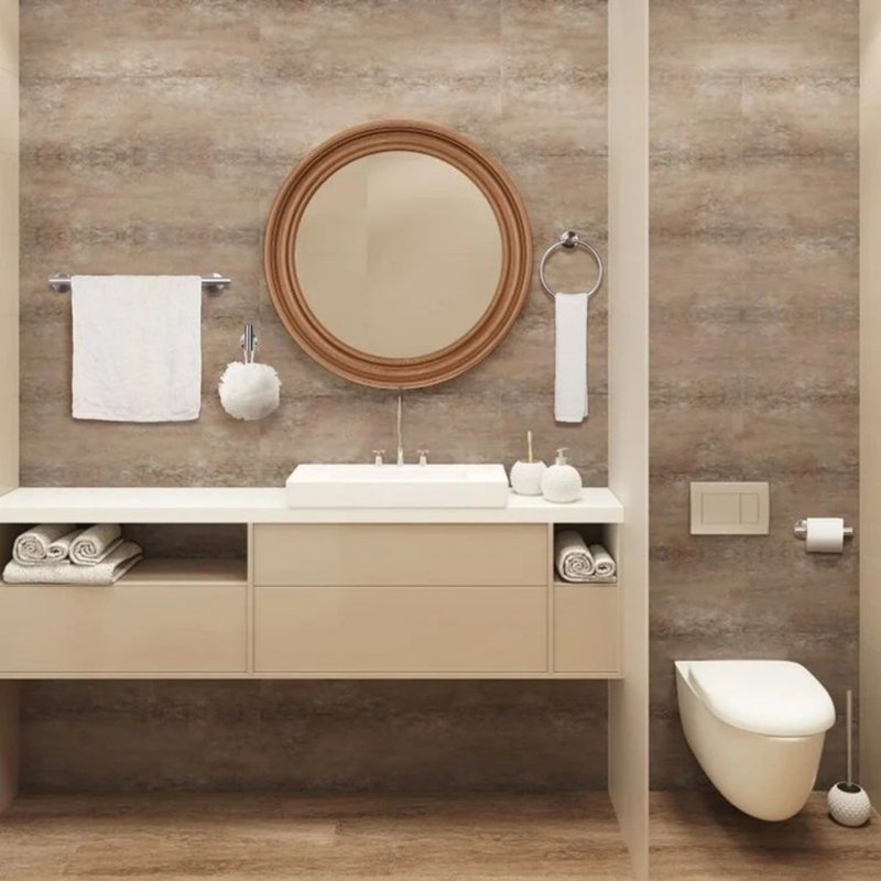 6 - Piece Bathroom Hardware Set, Brushed Nickel