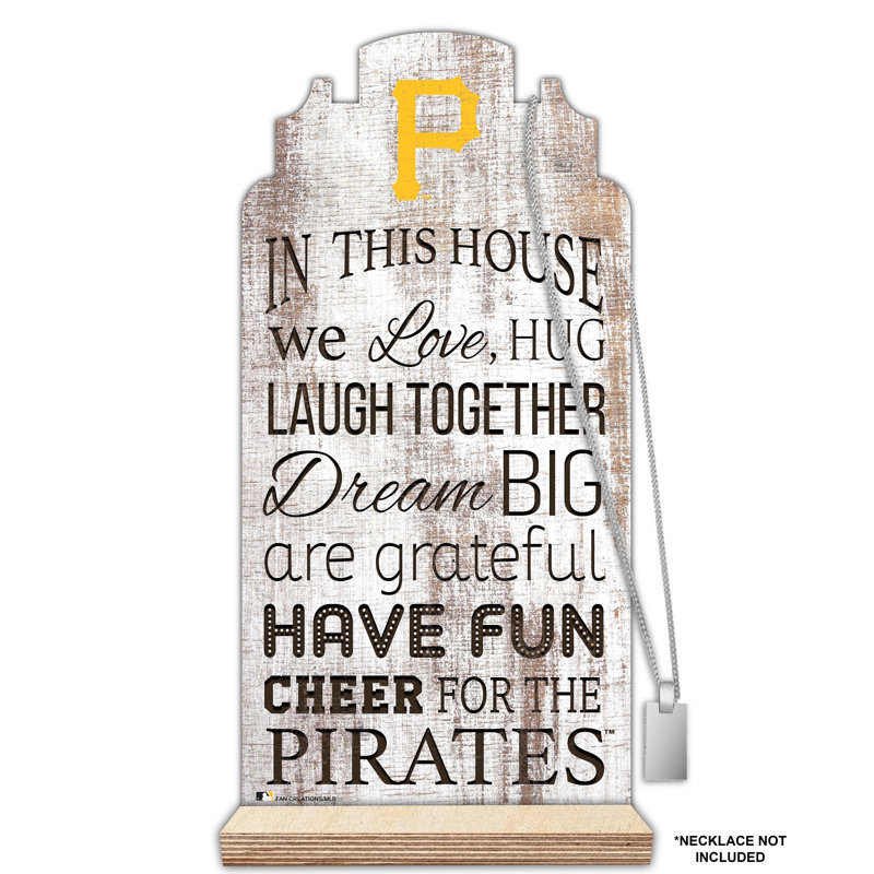 Freestanding 2 - Hook Coat Rack, Pittsburgh Pirates