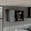 Armoire murale de cuisine Bussolengo, deux tablettes-879082023