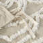 Très grand / très grand coton 3 pièces - taupe 100% pour un sommeil réparateur. Breloque médaillon. 2 taies décoratives. . Housse et housse de couette taupe Serenity lavable à la machine. Avec médaillon. Attrait. Entretien facile-120274482-120274485