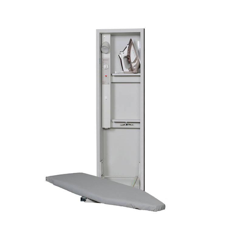 Table à repasser de luxe intégrée , Pas de porte, Droite