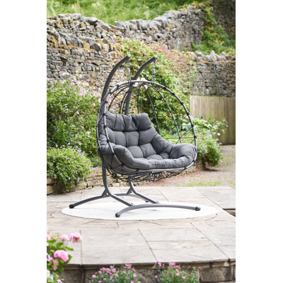 Lyon Anthracite Outdoor Double Hanging Chair