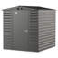 Remise de rangement Select Steel, 6 x 7, gris anthracite-67124372