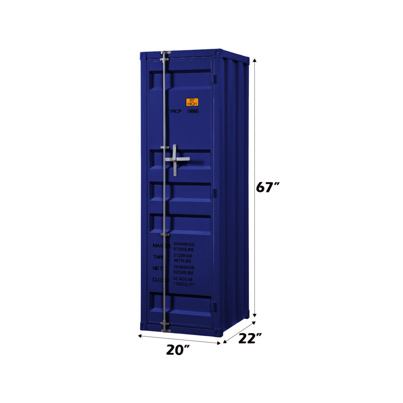Armoire Cargo, Bleu