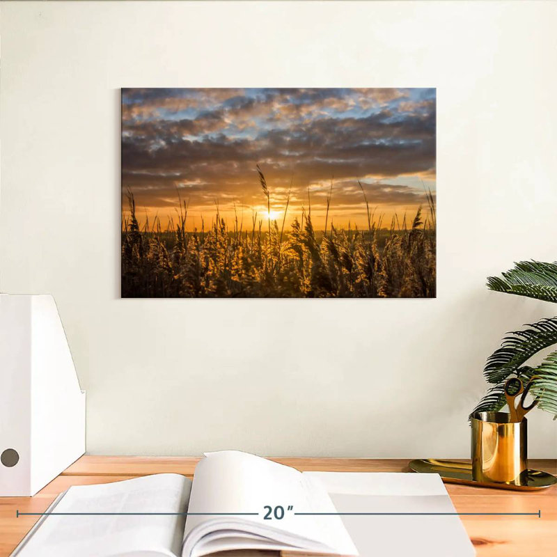 Harnek Setting Beyond The Reeds, 8" H x 12" W