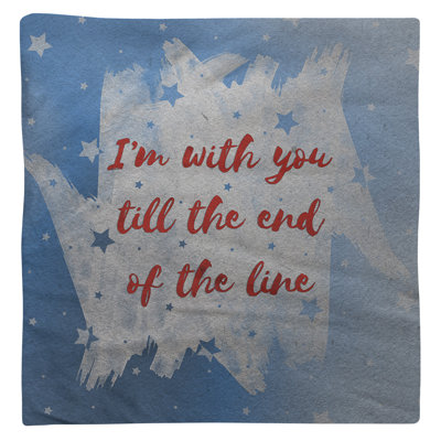 Serviette de citation de héros fidèle