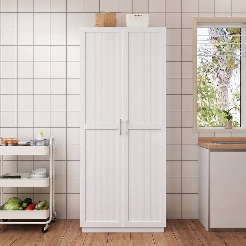 Armoire de cuisine blanche