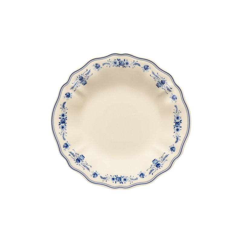 Vila Pasta Bowls, Beige/Blue
