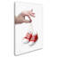 « baby red boots », art sur toile-21939417