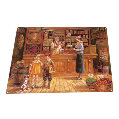" Grocery Store Turn Of The 20th Century Old West Art "
