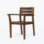 Chaise de salle à manger d'extérieur (ensemble de 2)-649538231