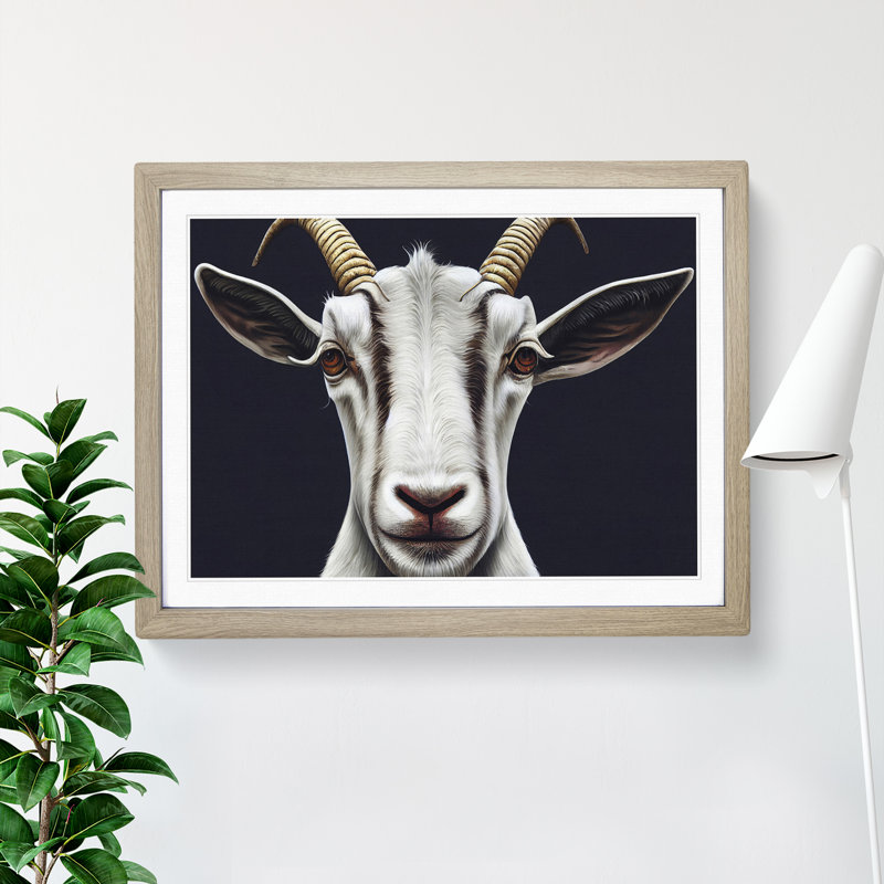 Goat Portrait Vol.2 - Single Picture Frame Print
