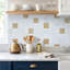 10Pcs Self-Adhesive Marble Wall Tile Stickers-1366015935