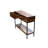 42'' Solid Wood Top Console Table