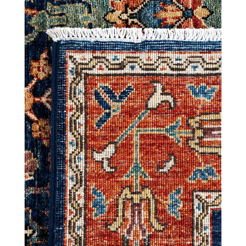 Serapi One-of-a-Kind Rectangle 5'9" X 9'4" Hand Knotted Area Rug