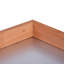 Banc de jardin 39 po, orange, avec 2 tablettes, crochets latéraux et table galvanisée pour le plaisir et le rangement extérieur, crochets de table, orange-993222163
