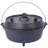 Pre-Seasoned Cast Iron Dutch Oven with Skillet Lid, Perfect for Outdoor Camping and Cooking, 4.5 Quart Capacity