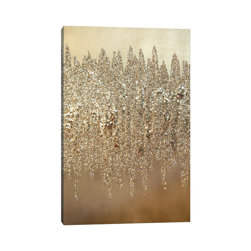 «Silver Shimmer I» par Amber Lamoreaux - impression sur toile tendue, H 18 po x l 12 po x 1,5 po