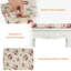 Solid + Manufactured Wood Accent Stool