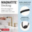 Robinet de salle de bain rétractable Nicoli-105354262