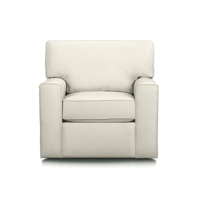 Leigh 36.5" Upholstered Chair, Canvas Canvas Sunbrella® Canvas
