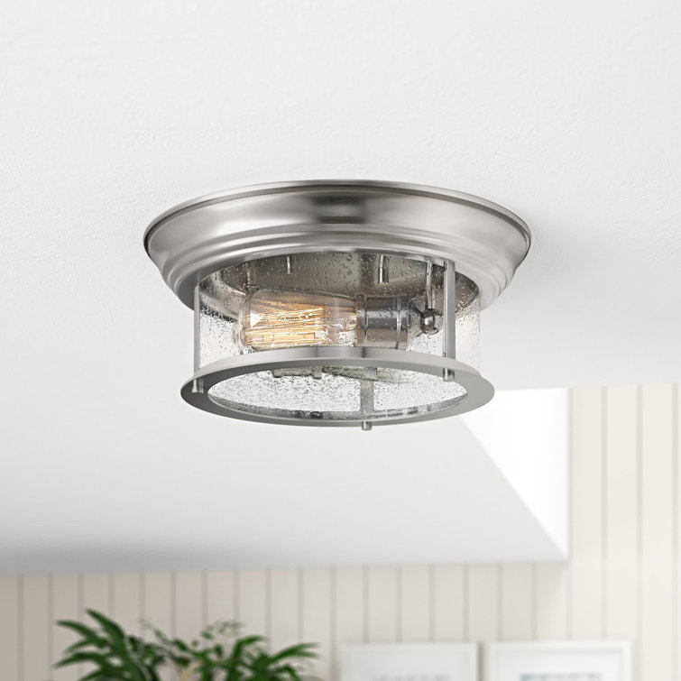 Canale Glass Flush Mount