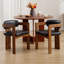Chaises de baril en bois rembourrées-1935205563