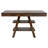 Grand Aesthetic - Ethan 5-Piece Rectangular Dining Table Set Walnut