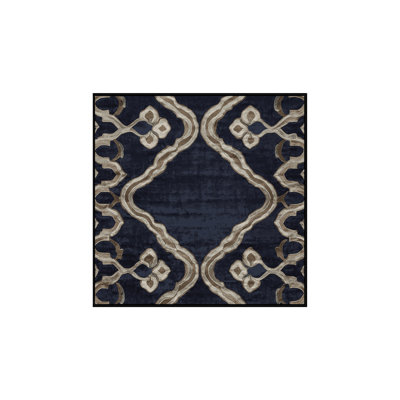 Machine Washable Gray Area Rug