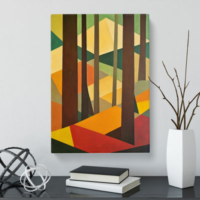 Hornersville Spring Forest In Abstract Vol.1 - Wrapped Canvas Print