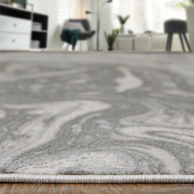 Tapis gris Ayres, Rectangle 1 pi 8 po x 2 pi 10 po