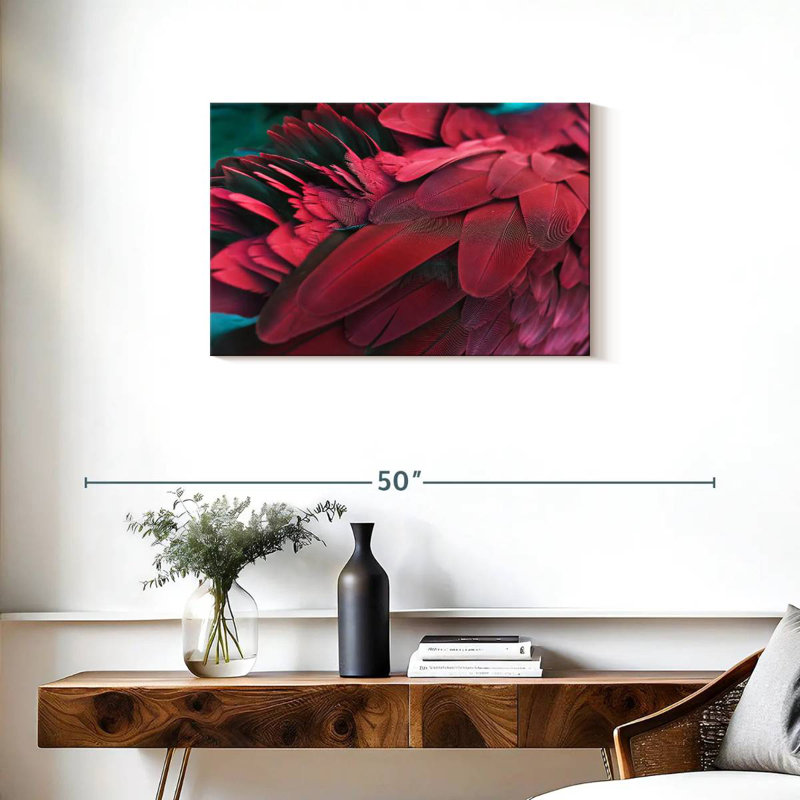 Brampt Feather, 20" H x 30" W